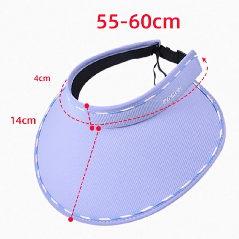 Women'S Sun Visor Hats with a Wide Brim Offering 50+, Perfect for Casual Summer Beach Outings And Adjustable for Comfort, Summer Hat For Women, Hat For Women Summer