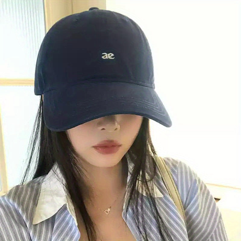 Women'S Navy Blue Baseball Cap with \