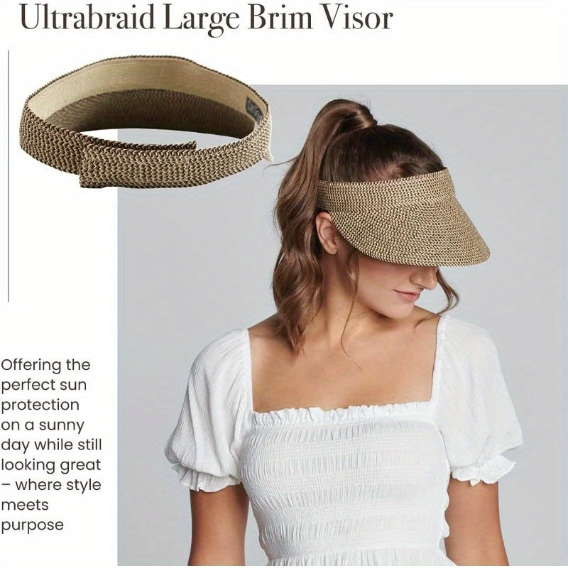 San Diego Women'S Linen Bucket Hat - Breathable, Elastic Fit, Mixed Braid Brim Visor with, Hand Washable, Fashionable Headwear|Stylish Sun Hat|Breathable Linen