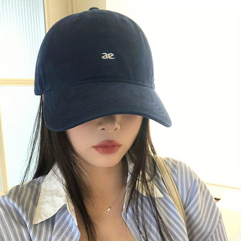 Women'S Navy Blue Baseball Cap with \
