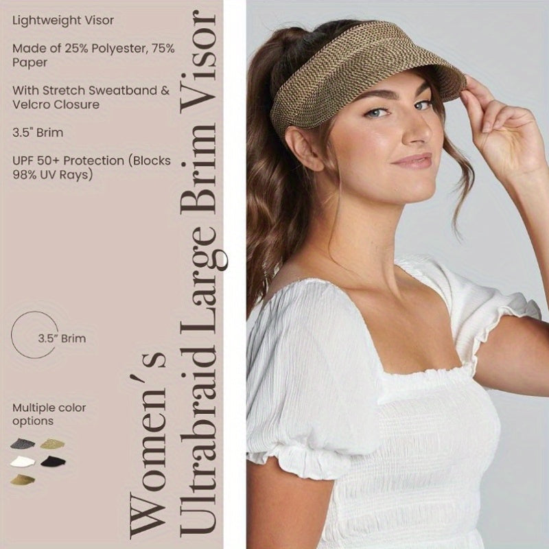 San Diego Women'S Linen Bucket Hat - Breathable, Elastic Fit, Mixed Braid Brim Visor with, Hand Washable, Fashionable Headwear|Stylish Sun Hat|Breathable Linen