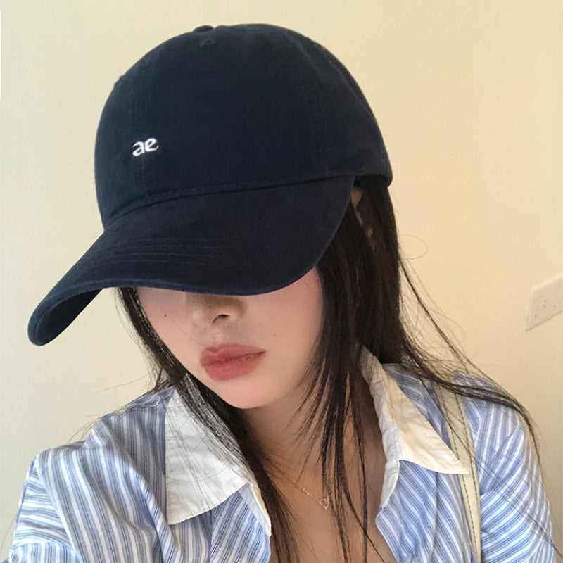 Women'S Navy Blue Baseball Cap with \