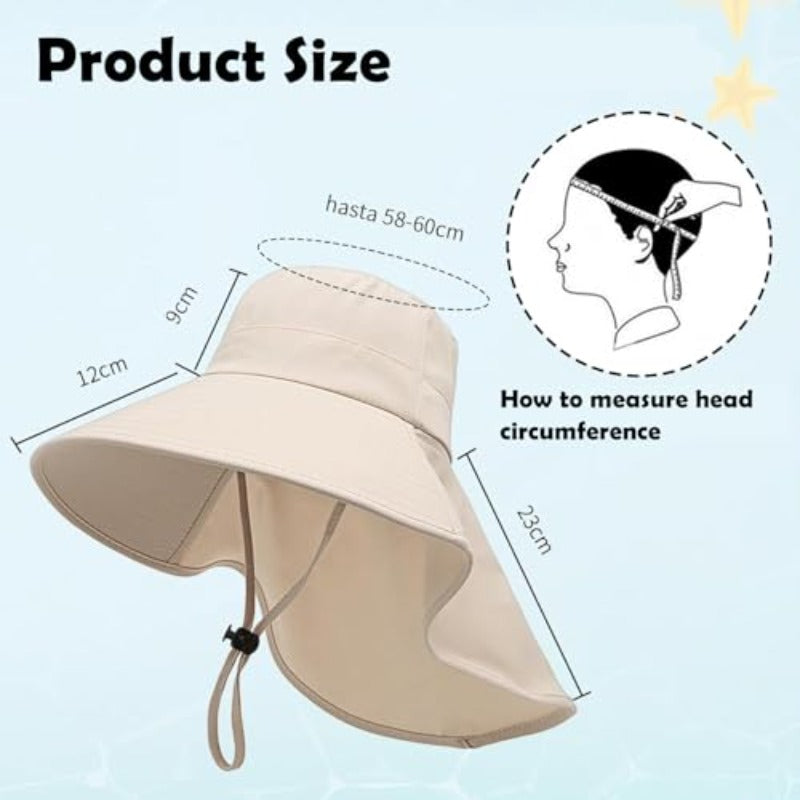 MULIMU 4 Pack Women's Hats Sun Hats Foldable Fishing Hat Women's Visors Wide Brim Sun Hat UV Sun Protection Caps Beach Camping Hiking Black