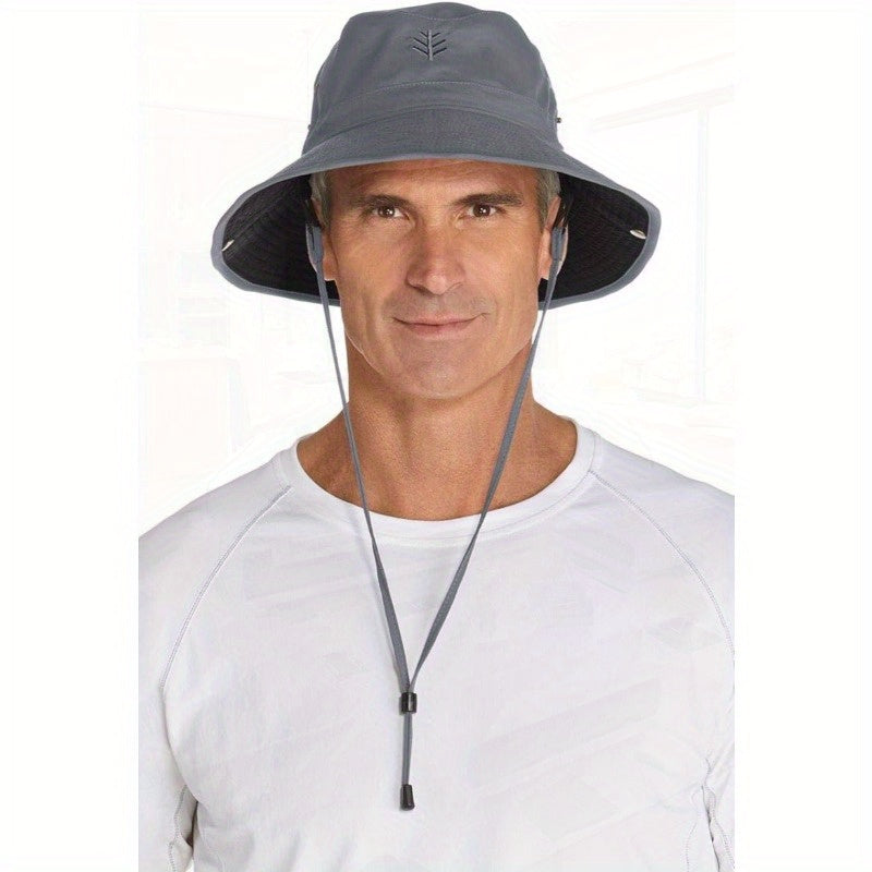 50+ Men'S Chase Featherweight Bucket Hat Sun Protective