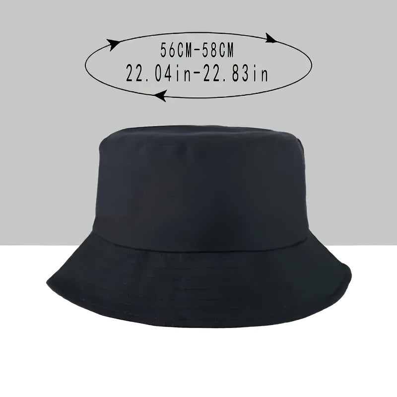 10pcs Custom Photo Bucket Hats - Unisex Adjustable Cap, Lightweight & Foldable Design for Beach, Travel, Outdoor Activities | Multi-Functional Fishing Hat
