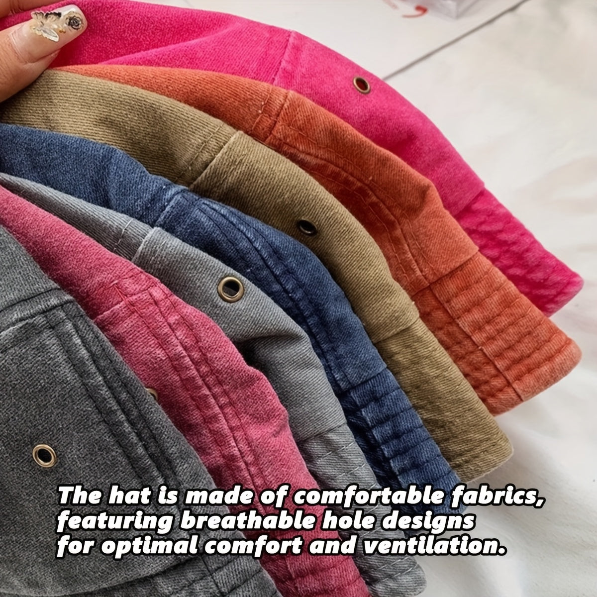 10pcs Customizable Bucket Hats with Embroidery - Soft Pink, Breathable Fabric, Adjustable Drawstring, Perfect for Parties, Camping & Weddings, Party Accessories, Fantasy Theme, Comfortable Fit