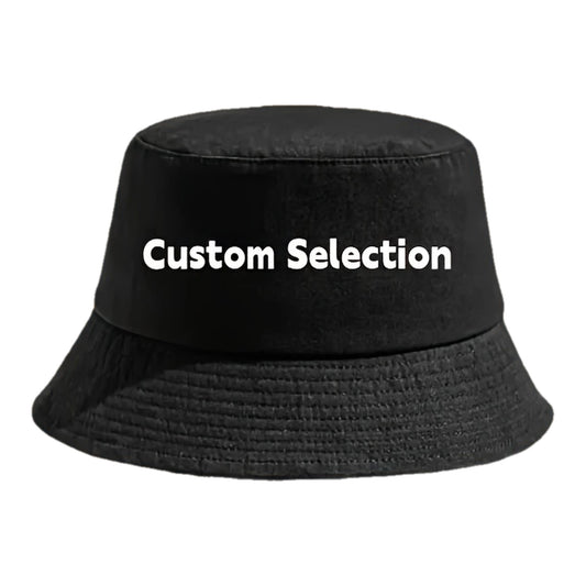 5pcs Customizable Men'S Bucket Hats - Personalized Design, Comfortable & Durable, Perfect for Outdoor Activities, Adjustable Fit, Breathable Fabric, Hand Wash Only, Outdoor Accessories | Adjustable Bucket Hat | Durable Hat