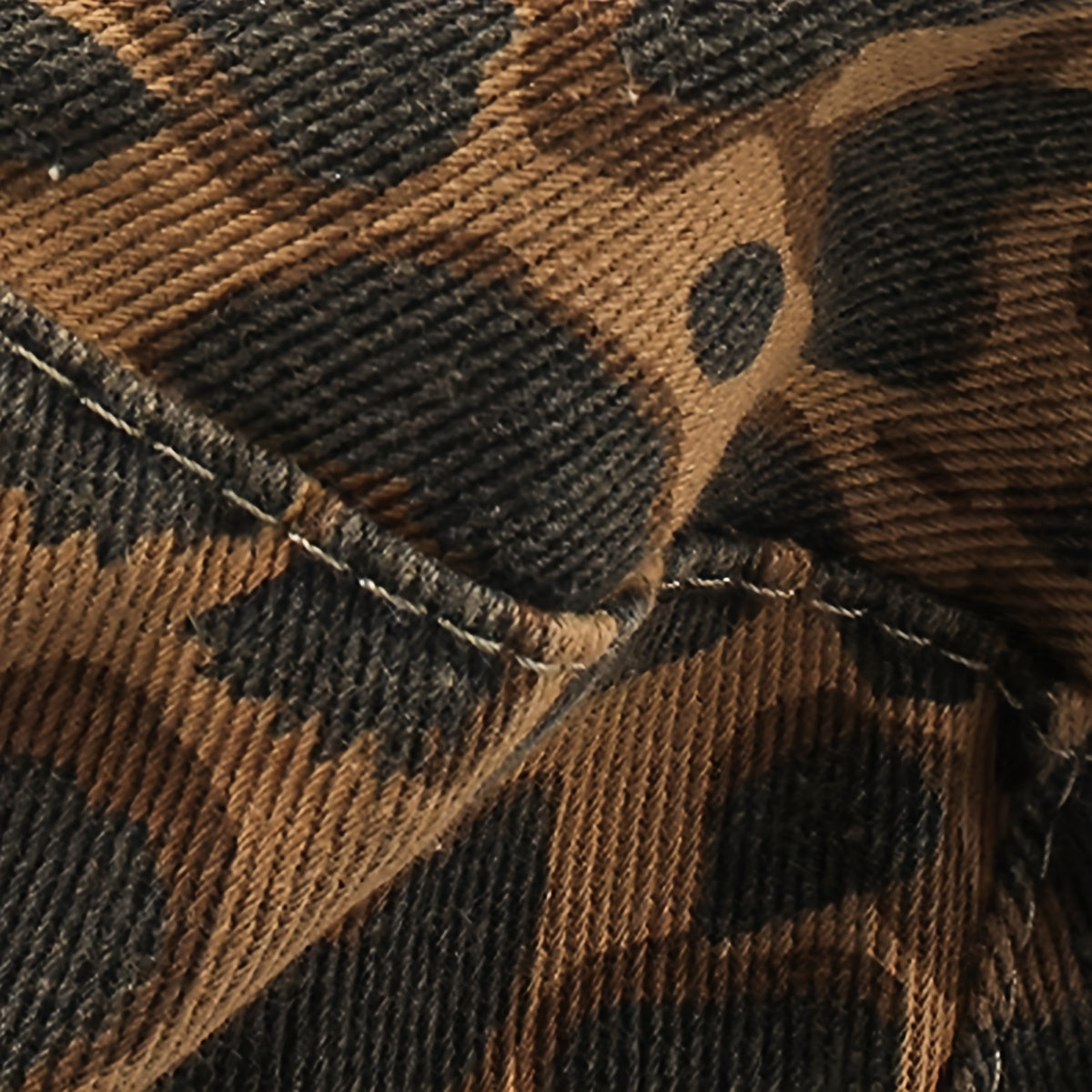Leopard Bucket Hat Leopard Print Polyester Bucket Hat | Women's Fashion Embroidered with Adjustable Head Circumference Design, Wide Brim, Hand Wash or Dry Clean, Non-Stretch Fabric, Stylish and Versatile for Casual Wear