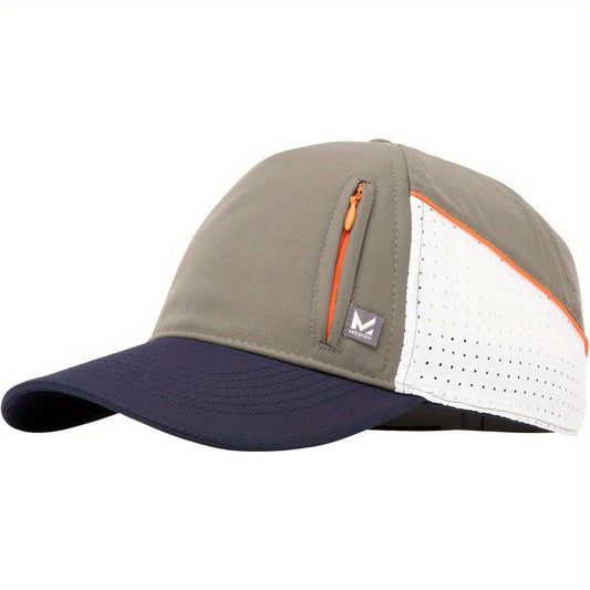 MISSION Cooling Summit Hat - 50 & 2-Hour Cooling Technology, Lightweight Adjustable Snapback Cap with HydroActive Wet-to-Cool System, Unisex Outdoor Sports & Wedding Hat for Men & Women, Breathable Vents, One-Size-Fits-All (20.5-24.5\