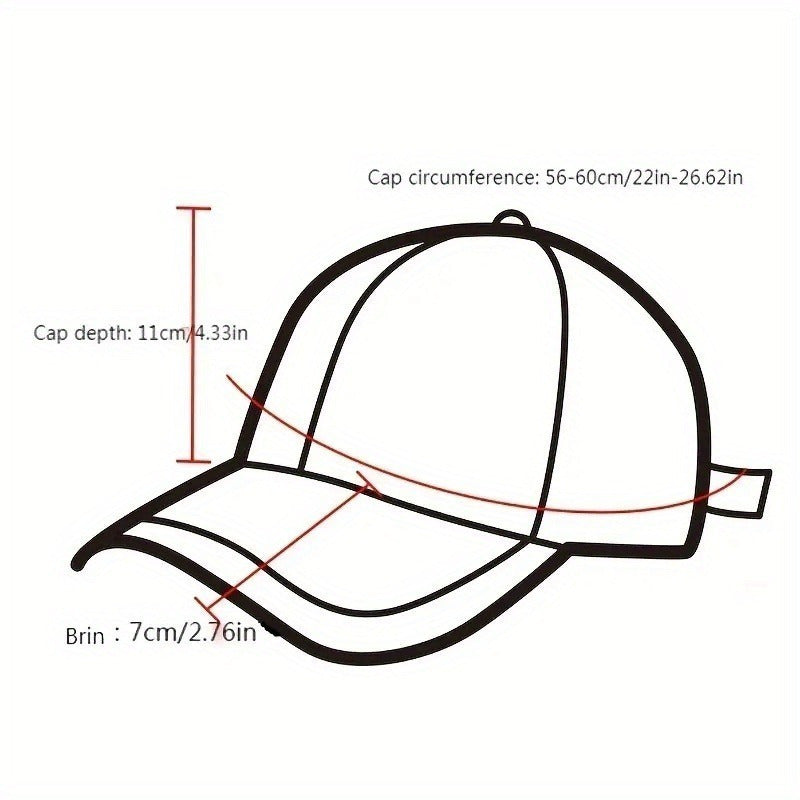 Spring-Summer Korean Style Fashion Letter Embroidery Baseball Cap Unisex Duckbill Hat