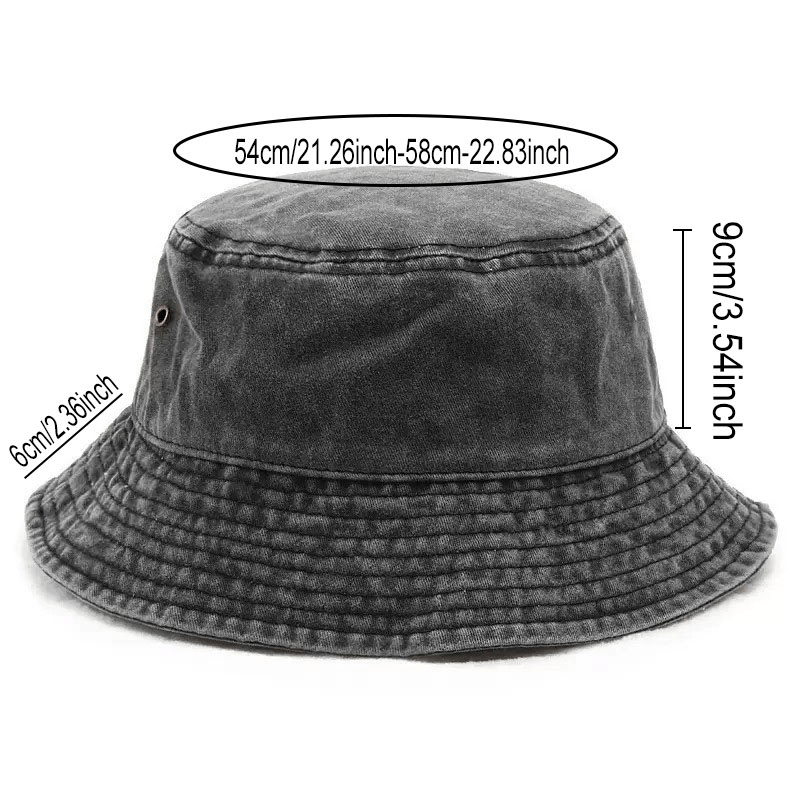 Adjustable Unisex Bucket Hat with Golf Bear Graphic Print - Street Style Outdoor Cap for Hiking, Camping, Casual Wear - Durable & Stylish Design