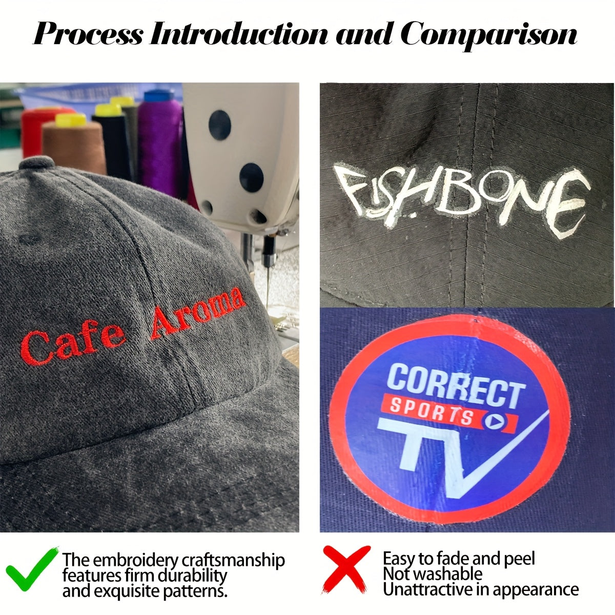 7pcs Customizable Baseball Caps with Embroidery - Adjustable, Breathable, Perfect for Parties, Camping & Weddings - Hand Wash or Dry Clean, Casual Wear Cap|Custom Embroidery Cap|Breathable Fabric Cap