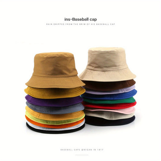 13pcs Customizable Wide-Brimmed Bucket Hats for Men & Women - Breathable, Adjustable Snap Closure, All-Season Outdoor Hats with Personalized Text & Patterns for Camping, Fishing, Travel, Music Festivals, Festive Headwear, Durable Headgear
